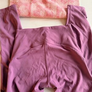 Pink/purple Lululemon Leggings